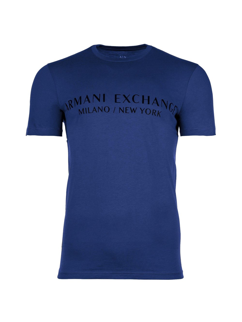 Armani Exchange T-Shirt 1er Pack Herren Baumwolle blau, XXL