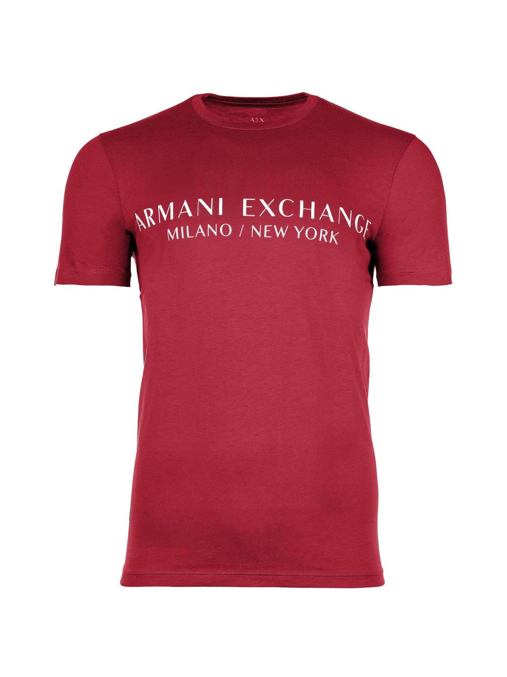 Thumbnail - Armani Exchange T-Shirt 1er Pack Herren Baumwolle rot, XL