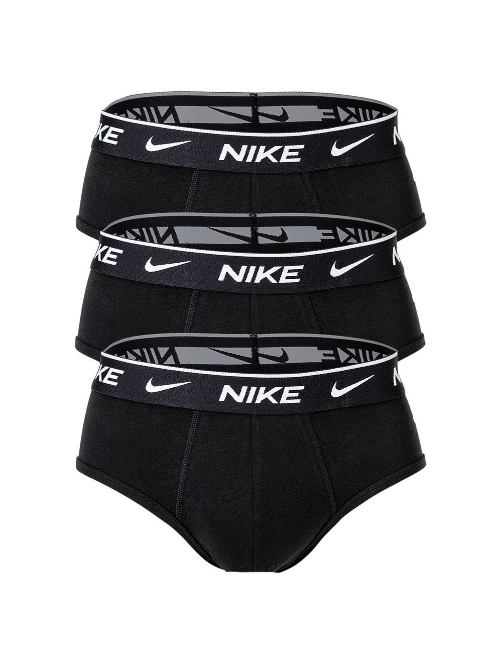 Nike Slip 3er Pack Herren Baumwolle schwarz, XL