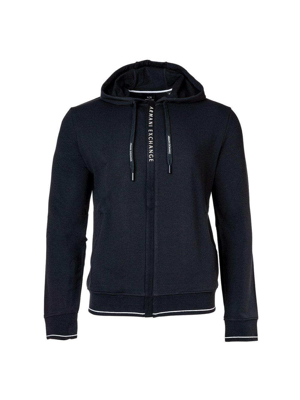 Thumbnail - Armani Exchange Sweatjacke Herren Baumwolle blau, XXL