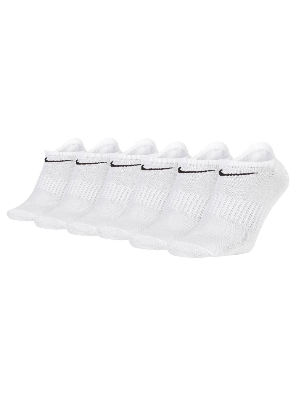 Nike Socken 6er Pack Damen Baumwolle weiß, 42-46