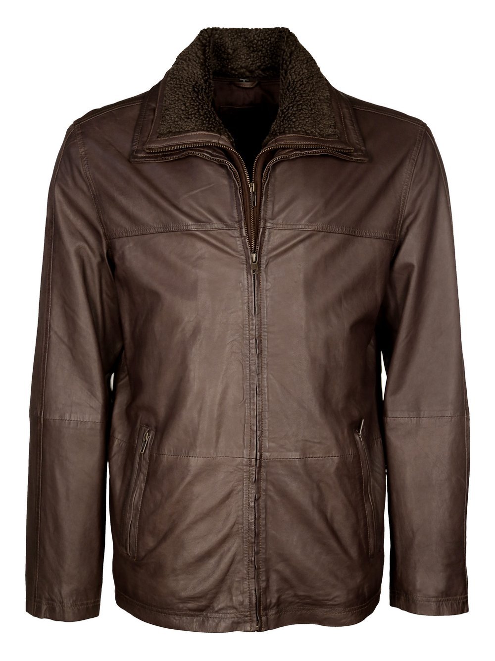 JCC Lederjacke Herren braun, 44