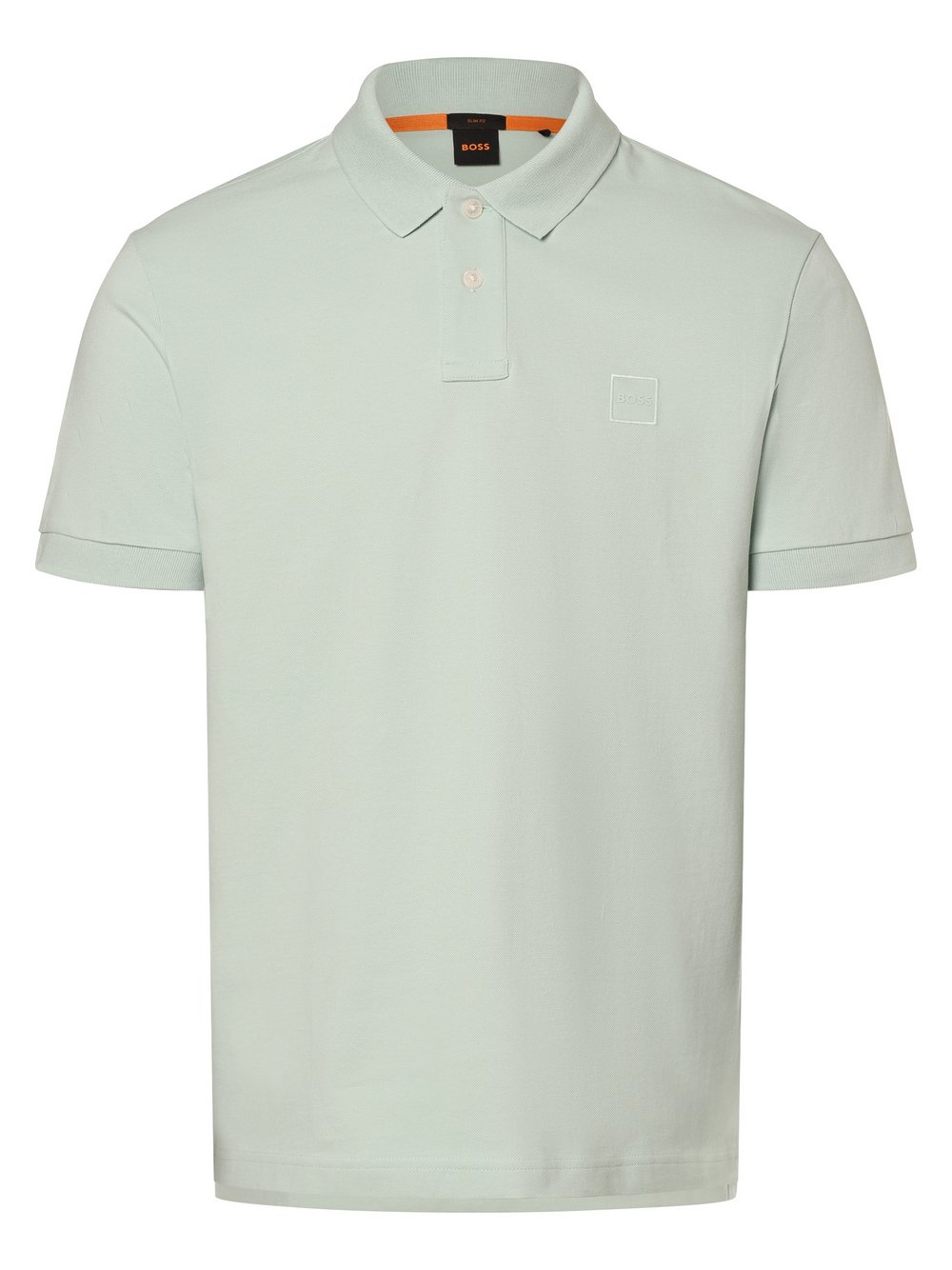 BOSS Orange Poloshirt Herren Baumwolle grün, S