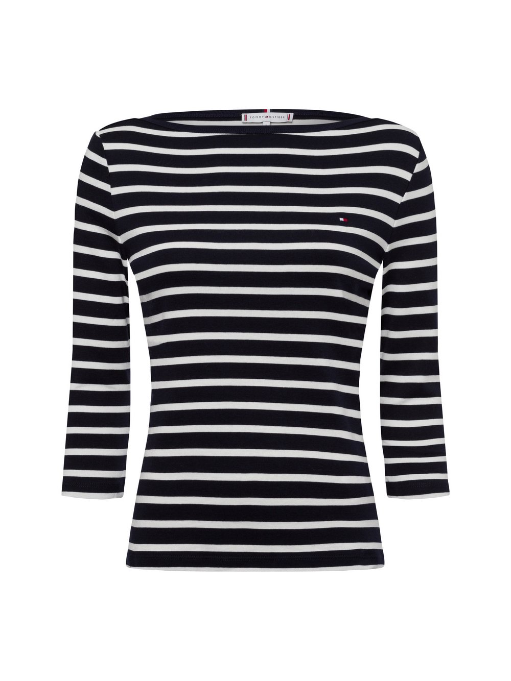 Tommy Hilfiger T-Shirt Damen Baumwolle mehrfarbig gestreift, XXL