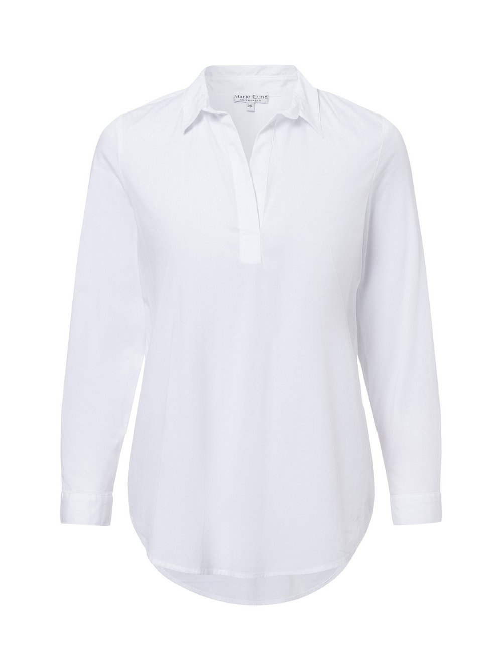 Marie Lund Blusenshirt Damen Baumwolle weiß, 46