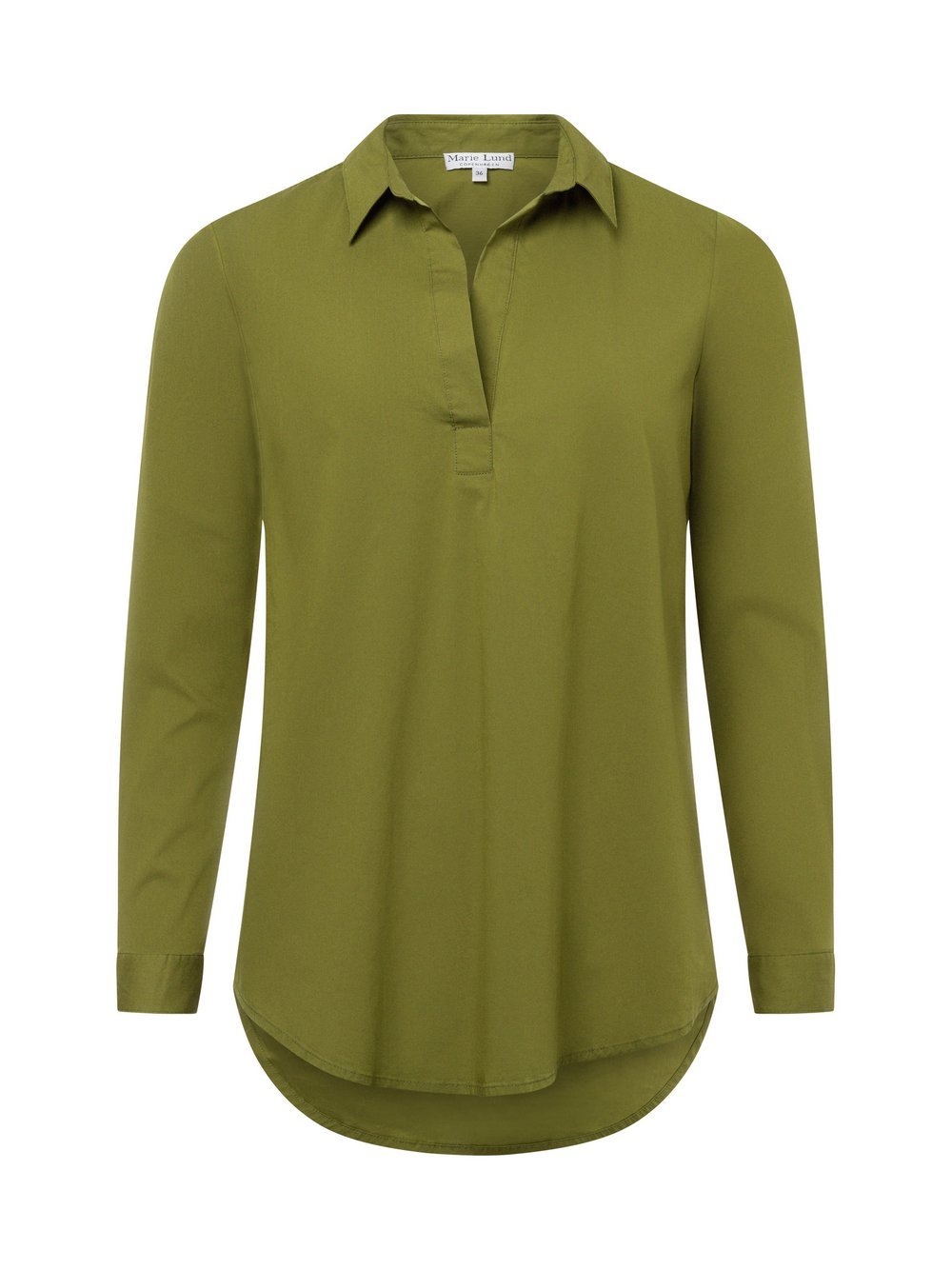 Marie Lund Blusenshirt Damen Baumwolle grün, 44