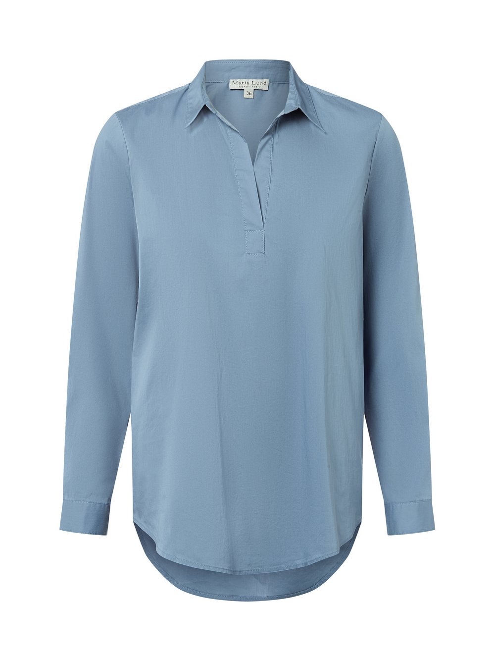 Marie Lund Blusenshirt Damen Baumwolle blau, 44