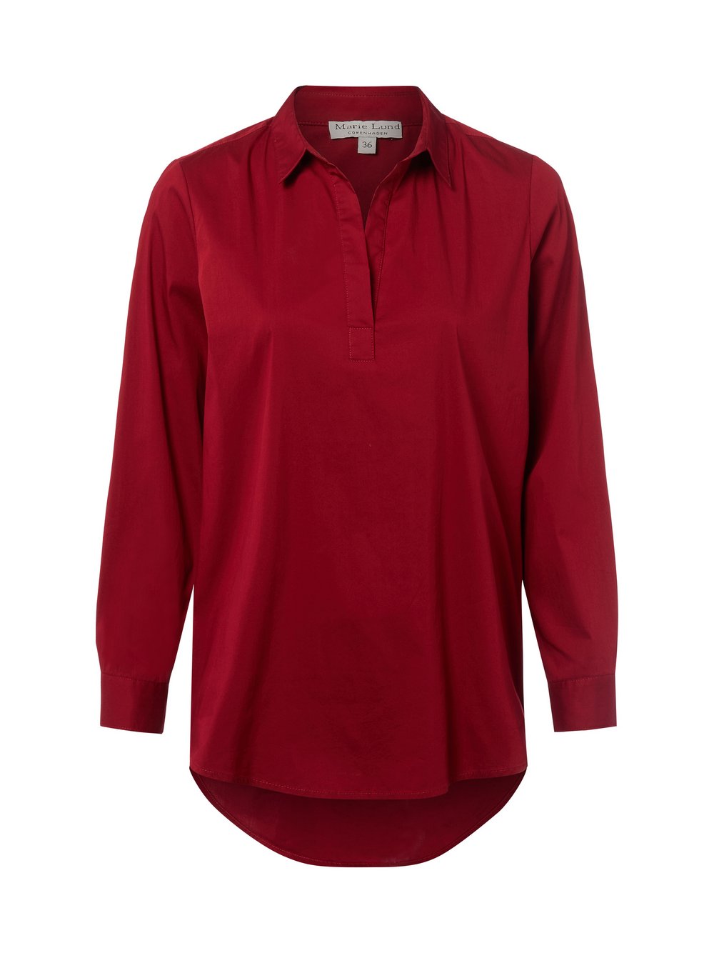 Marie Lund Blusenshirt Damen Baumwolle rot, 46