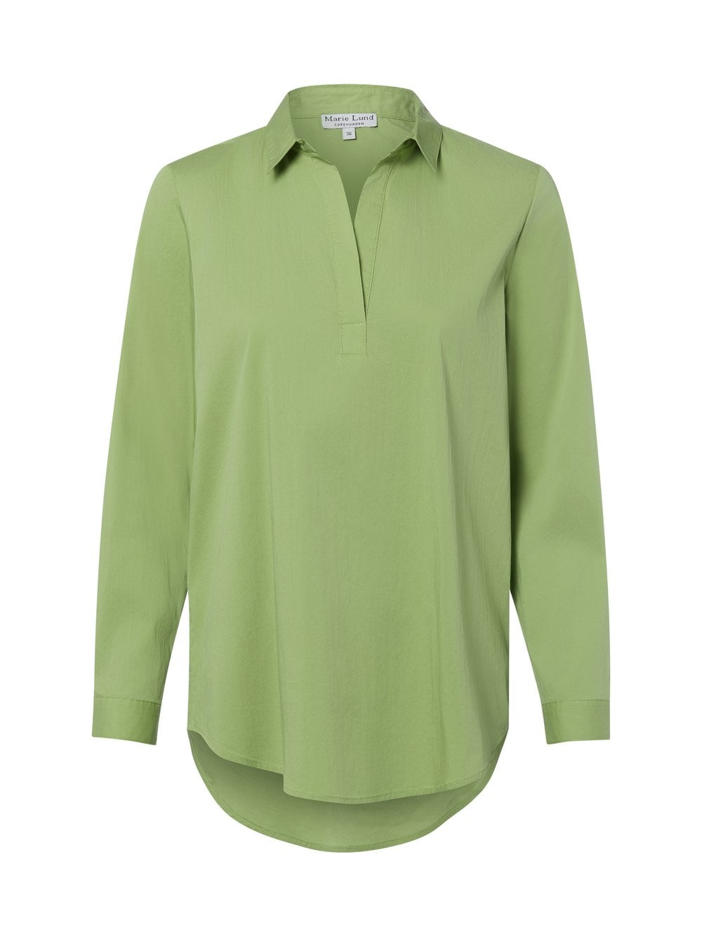 Marie Lund Blusenshirt Damen Baumwolle grün, 42