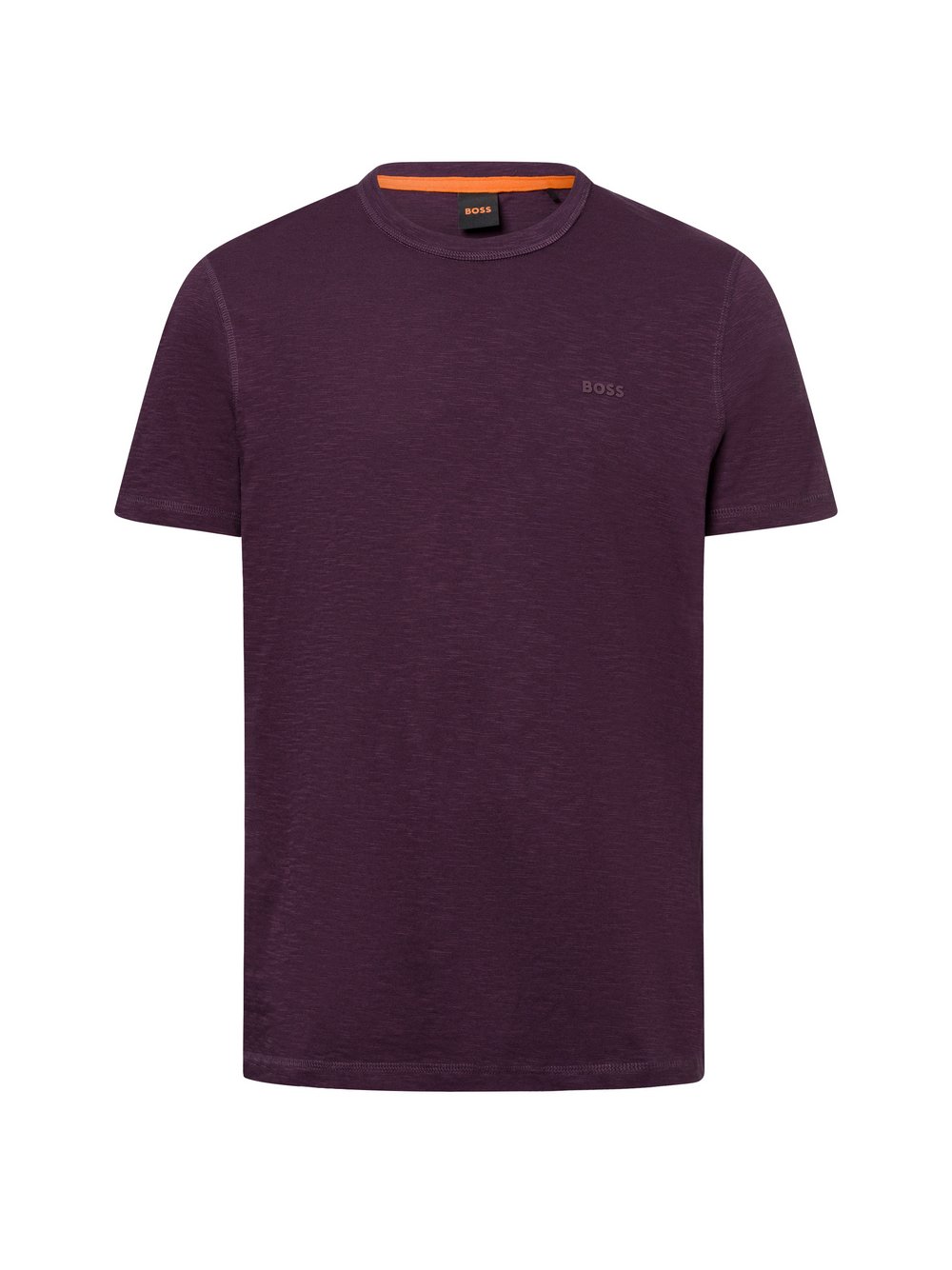 BOSS Orange T-Shirt Herren Baumwolle lila, S