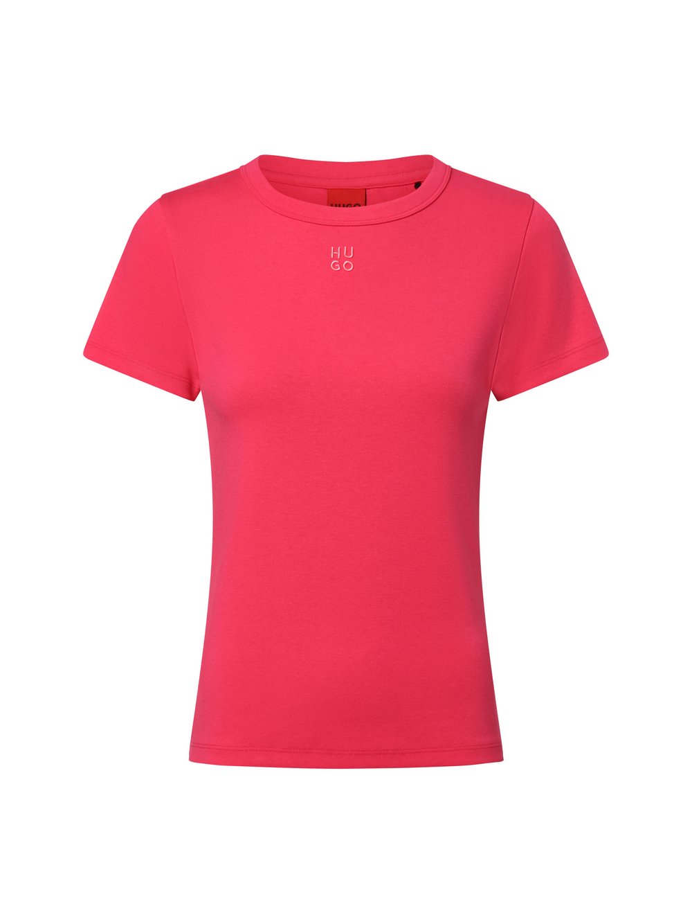 HUGO T-Shirt Damen Baumwolle pink, XL