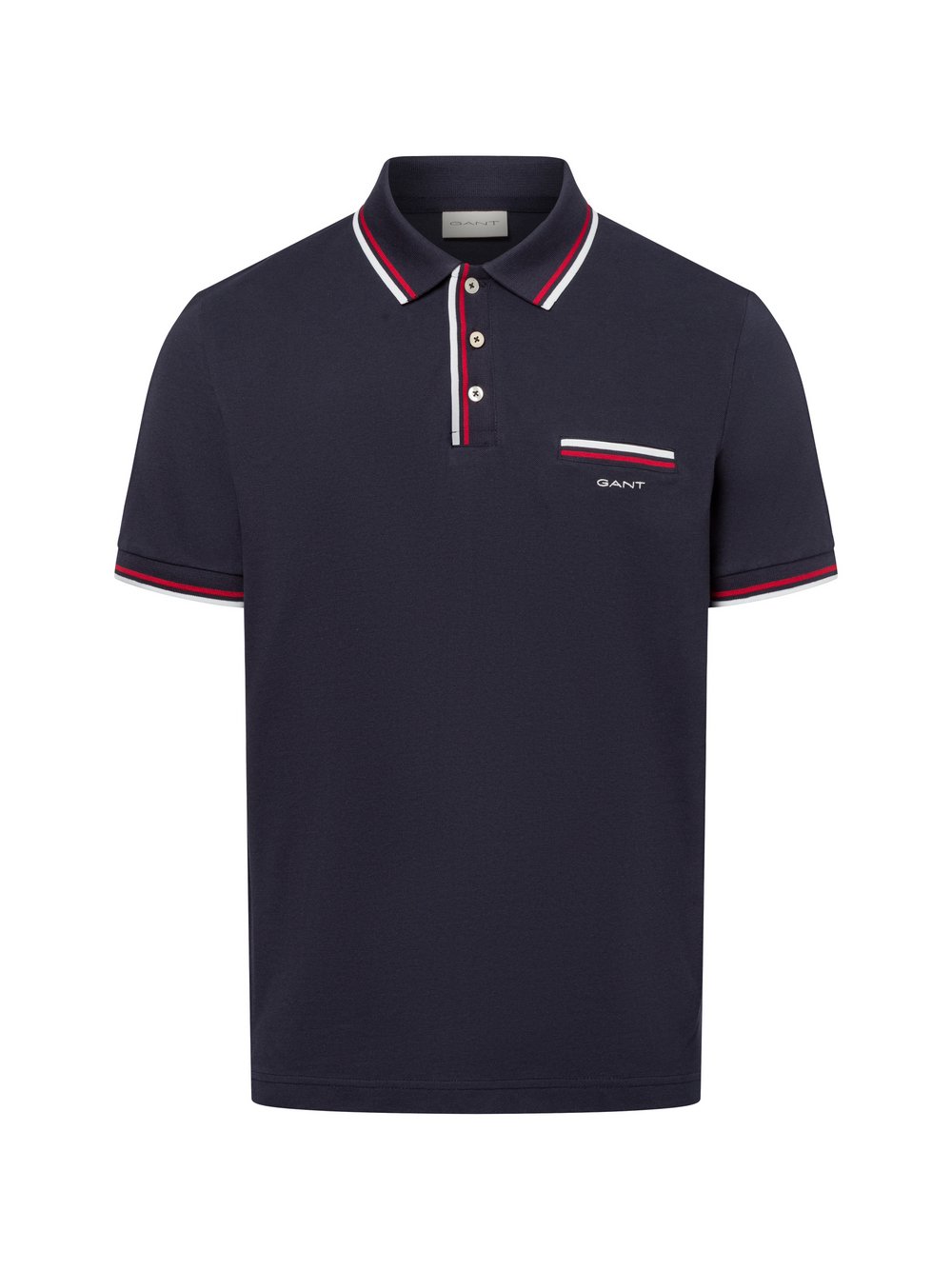 Thumbnail - Gant Poloshirt Herren Baumwolle blau, L