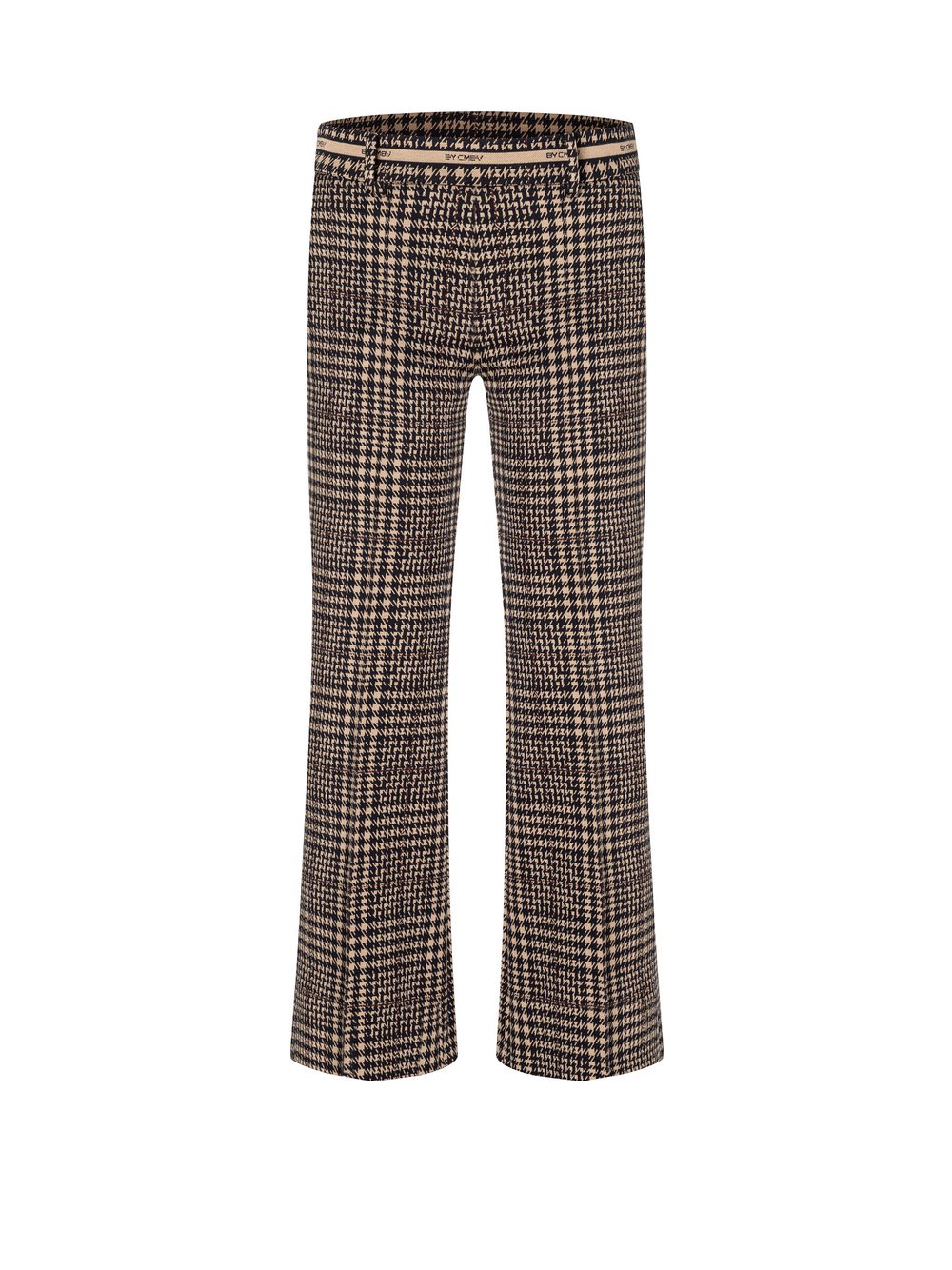 Cambio Jerseyhose Damen Viskose mehrfarbig kariert, 42