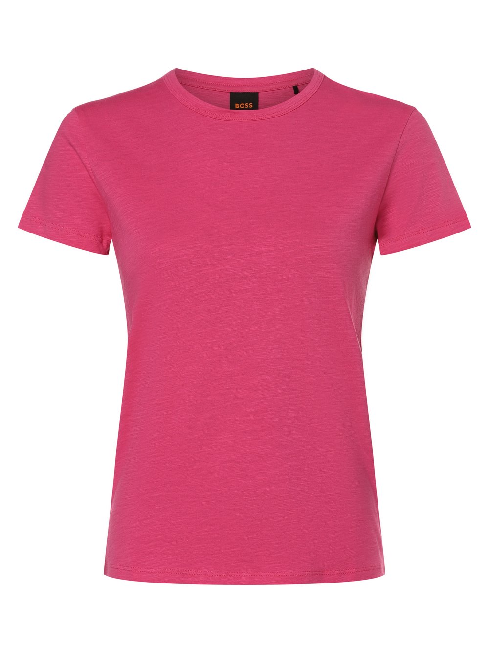 BOSS Orange T-Shirt Damen Baumwolle pink, M