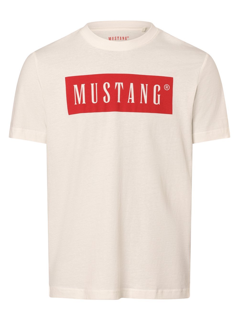 Mustang Koszulka męska - Austin Mężczyźni Dżersej biały nadruk, S