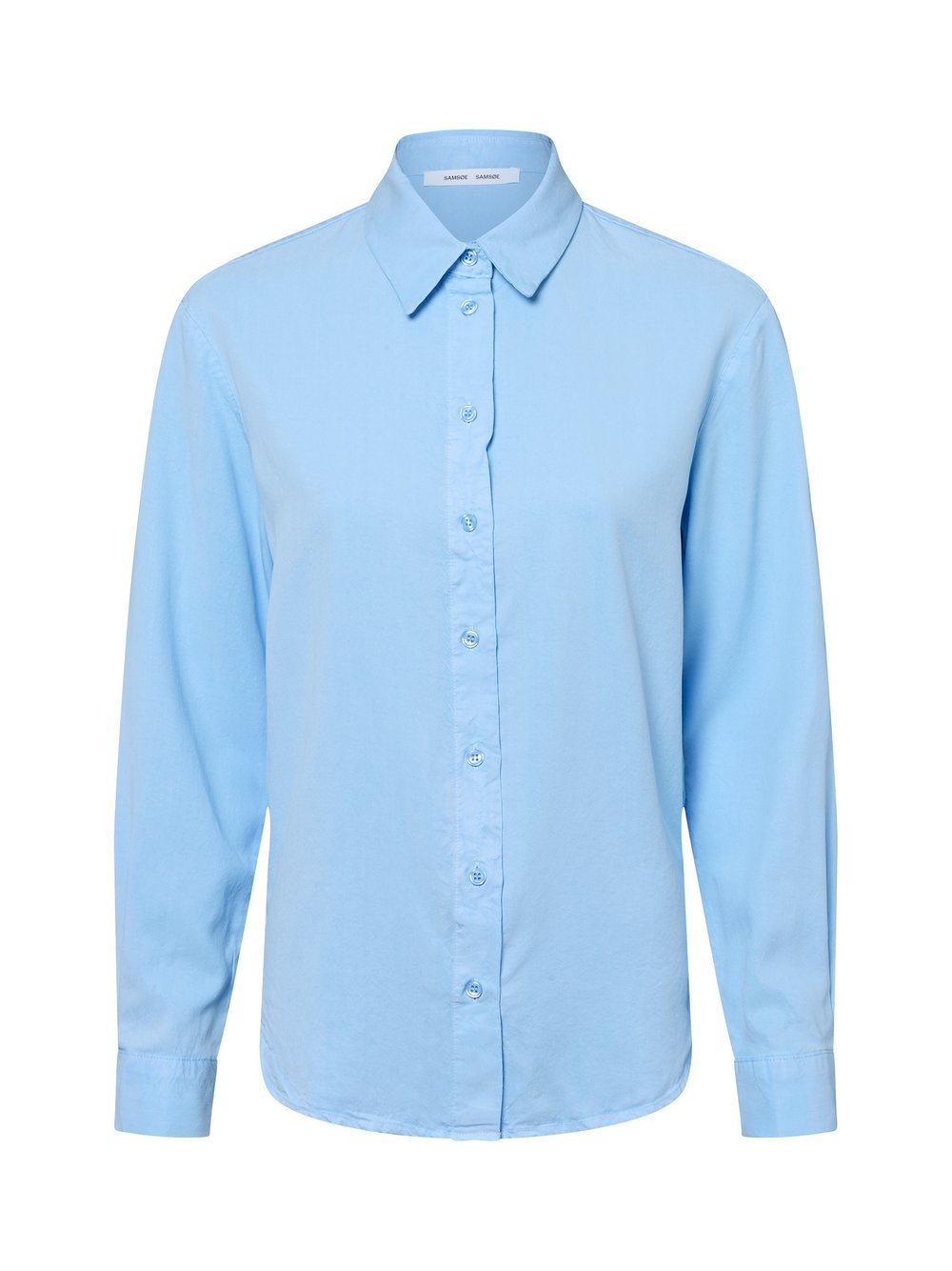 Samsøe Samsøe Hemdbluse Damen Lyocell blau, XS