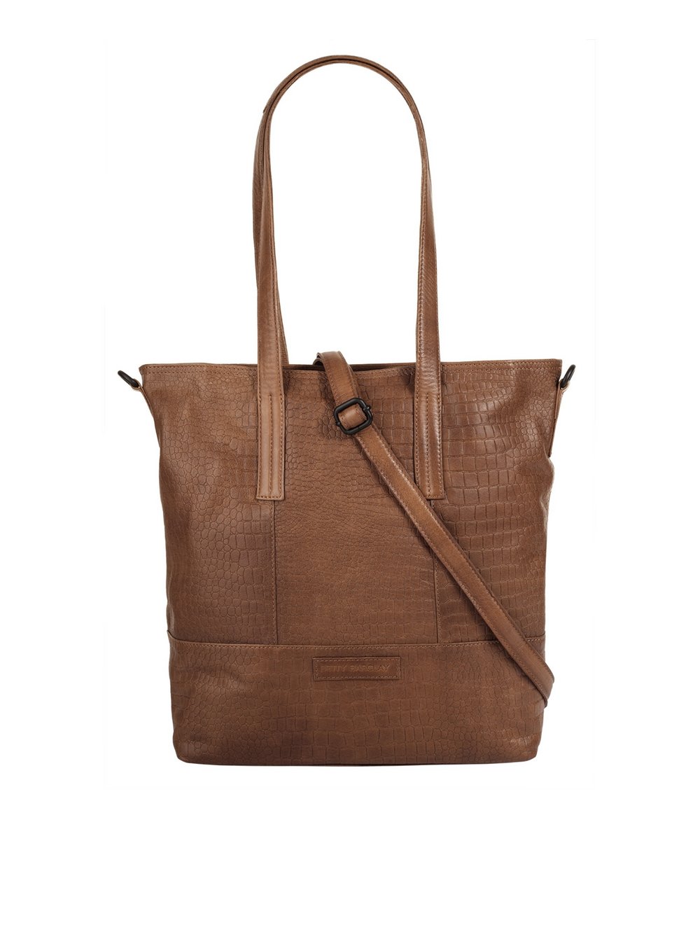 Betty Barclay Shopper Damen Leder braun gemustert, ONE SIZE