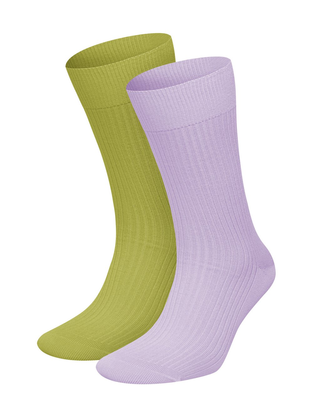 DillySocks 2er-Pack Socken Damen Baumwolle mehrfarbig, 41-46