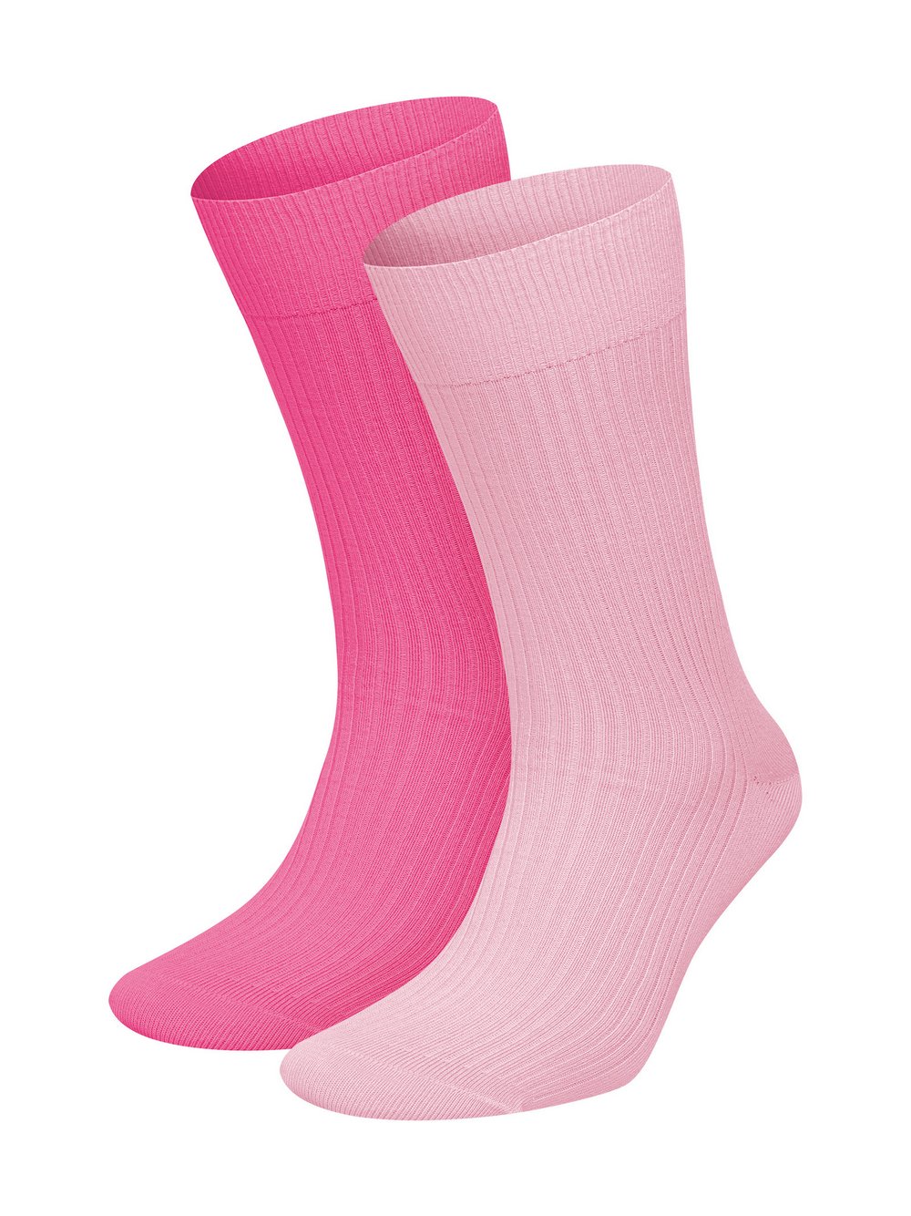 DillySocks 2er-Pack Socken Damen Baumwolle pink, 41-46