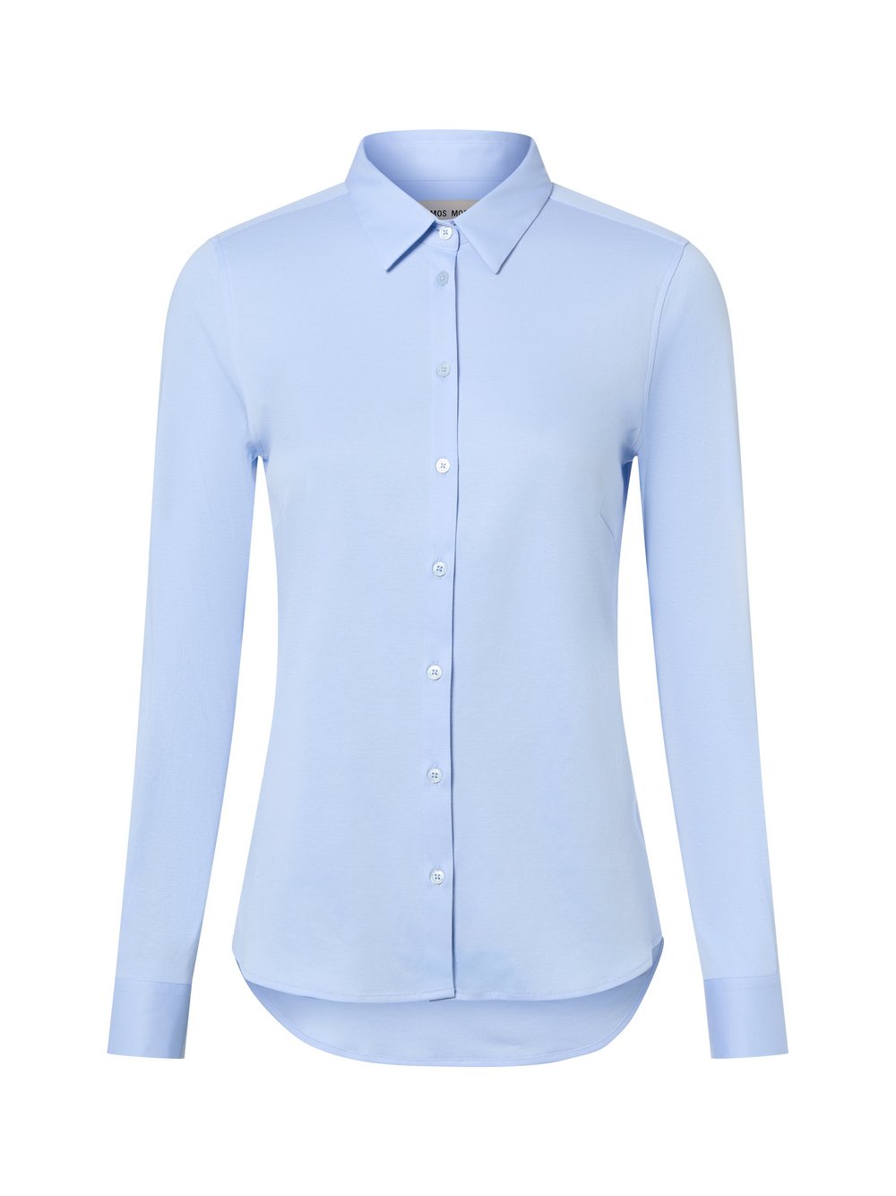 VAN GRAAF Mos Mosh Damen Hellblau Bluse Baumwolle Blau, Groß