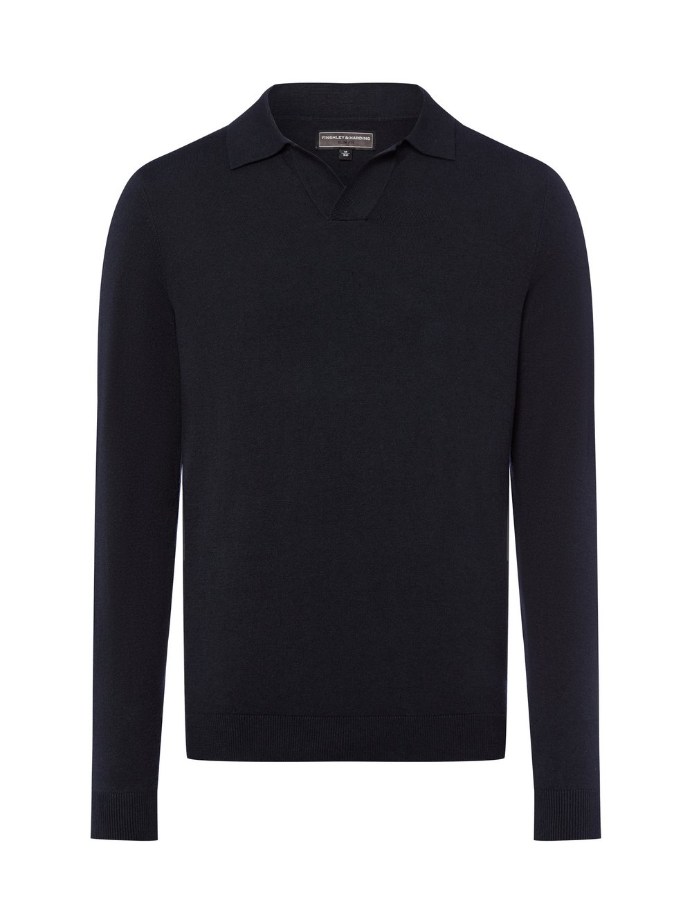 Finshley & Harding Pullover Herren Baumwolle blau, L