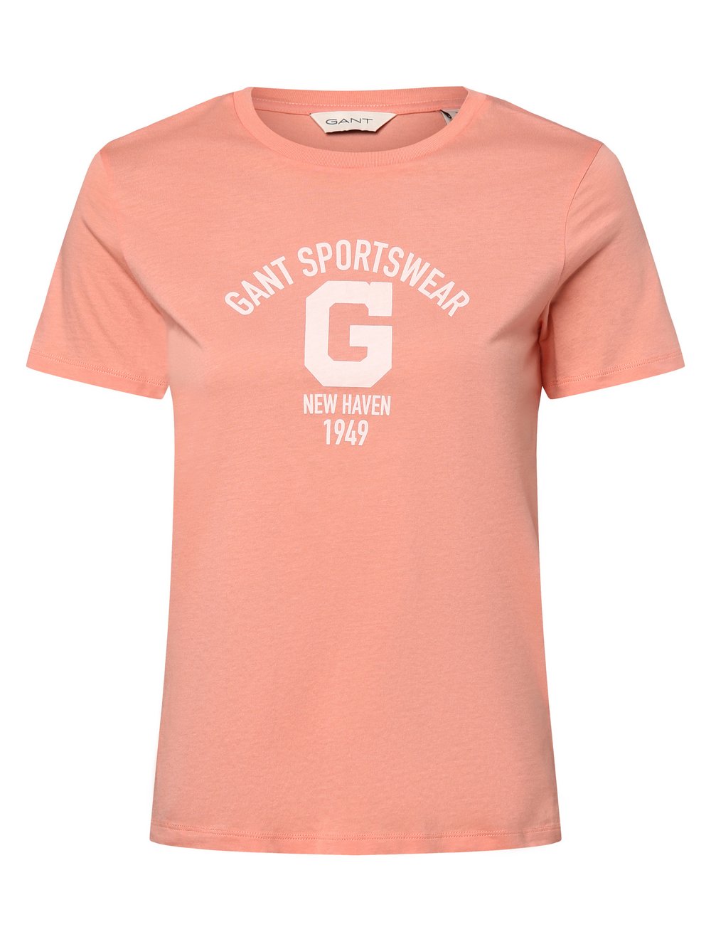 Gant Koszulka damska Kobiety Bawełna pomarańczowy nadruk, M