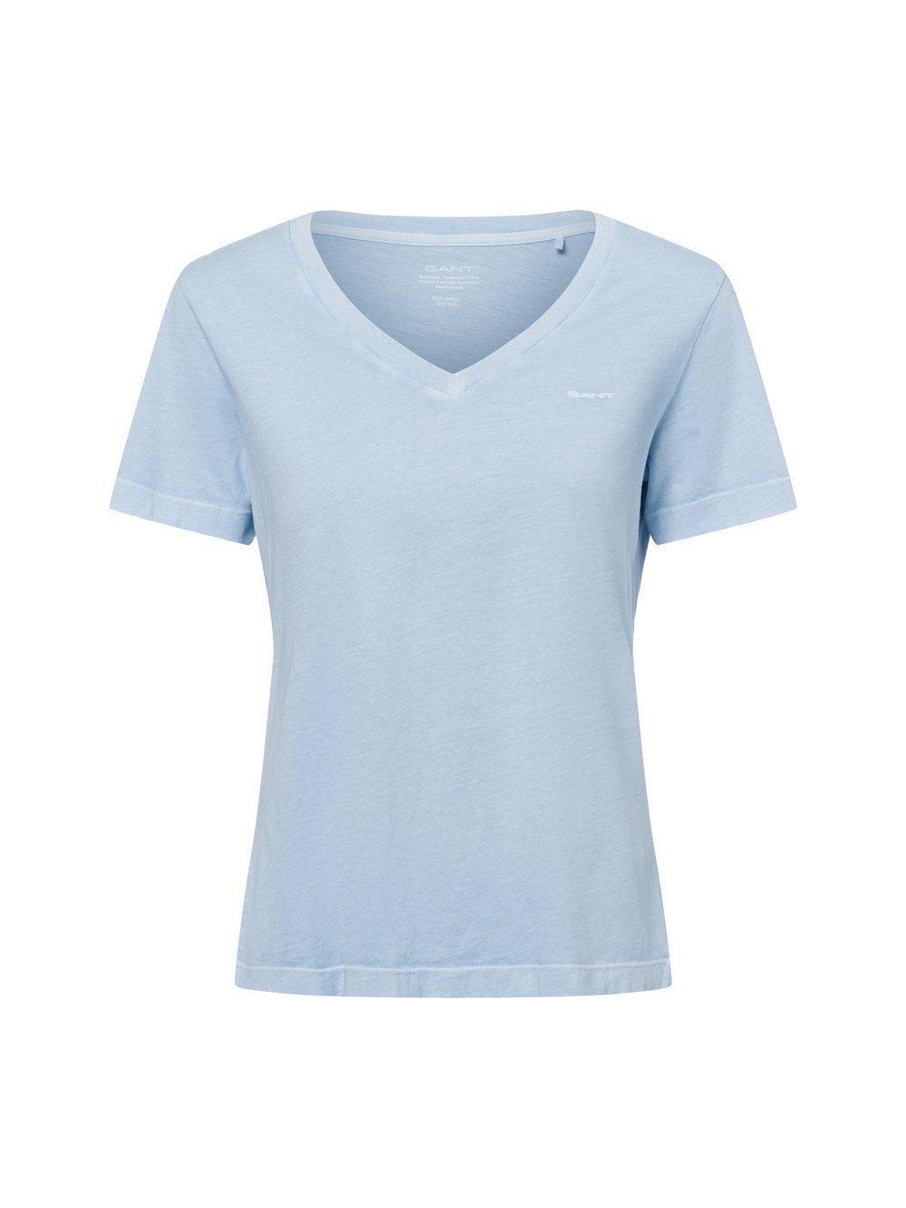 Gant T-Shirt Damen Baumwolle blau meliert, XXL