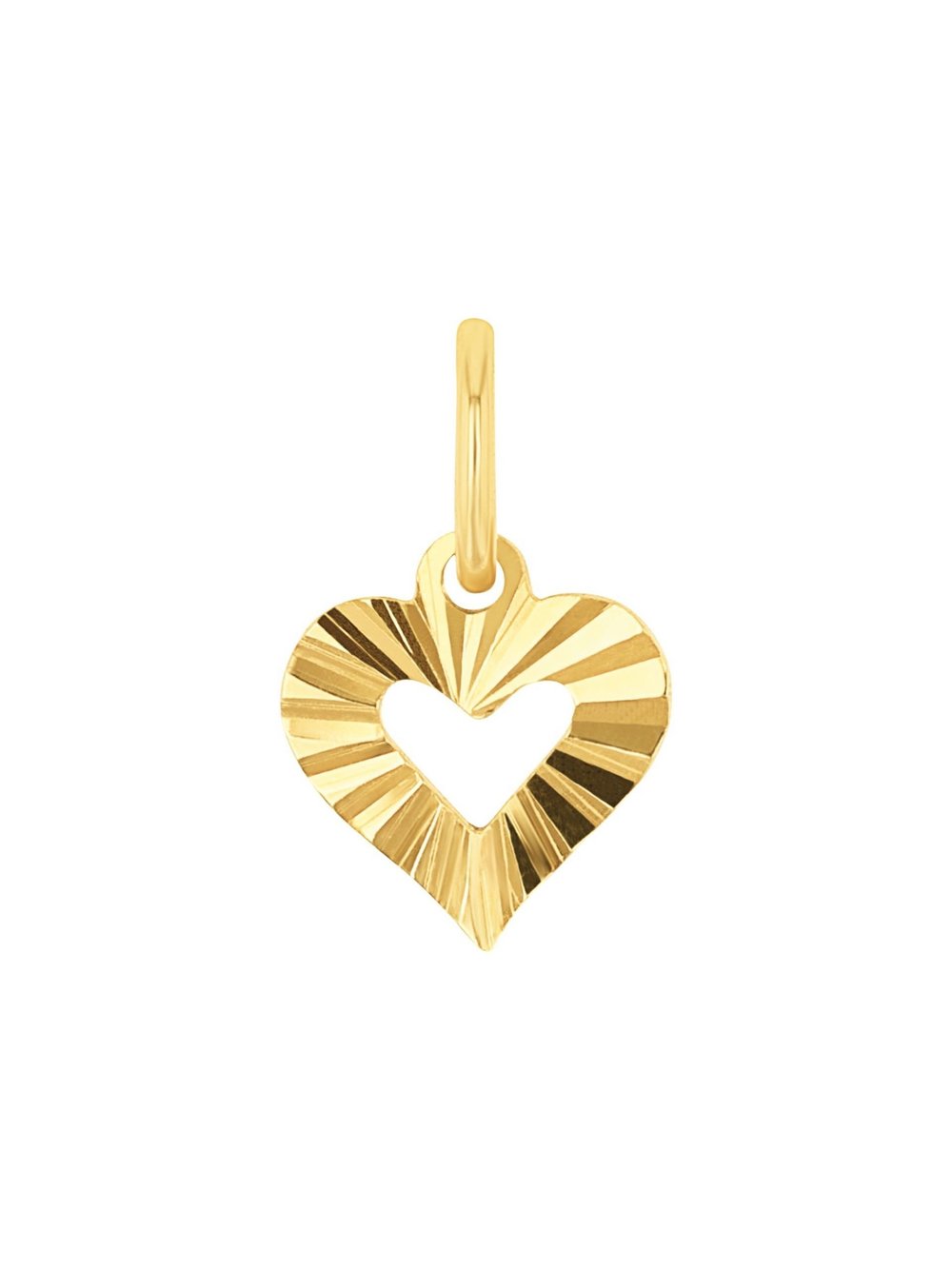 amor Motivanhänger Mädchen Gelbgold gold, ONE SIZE