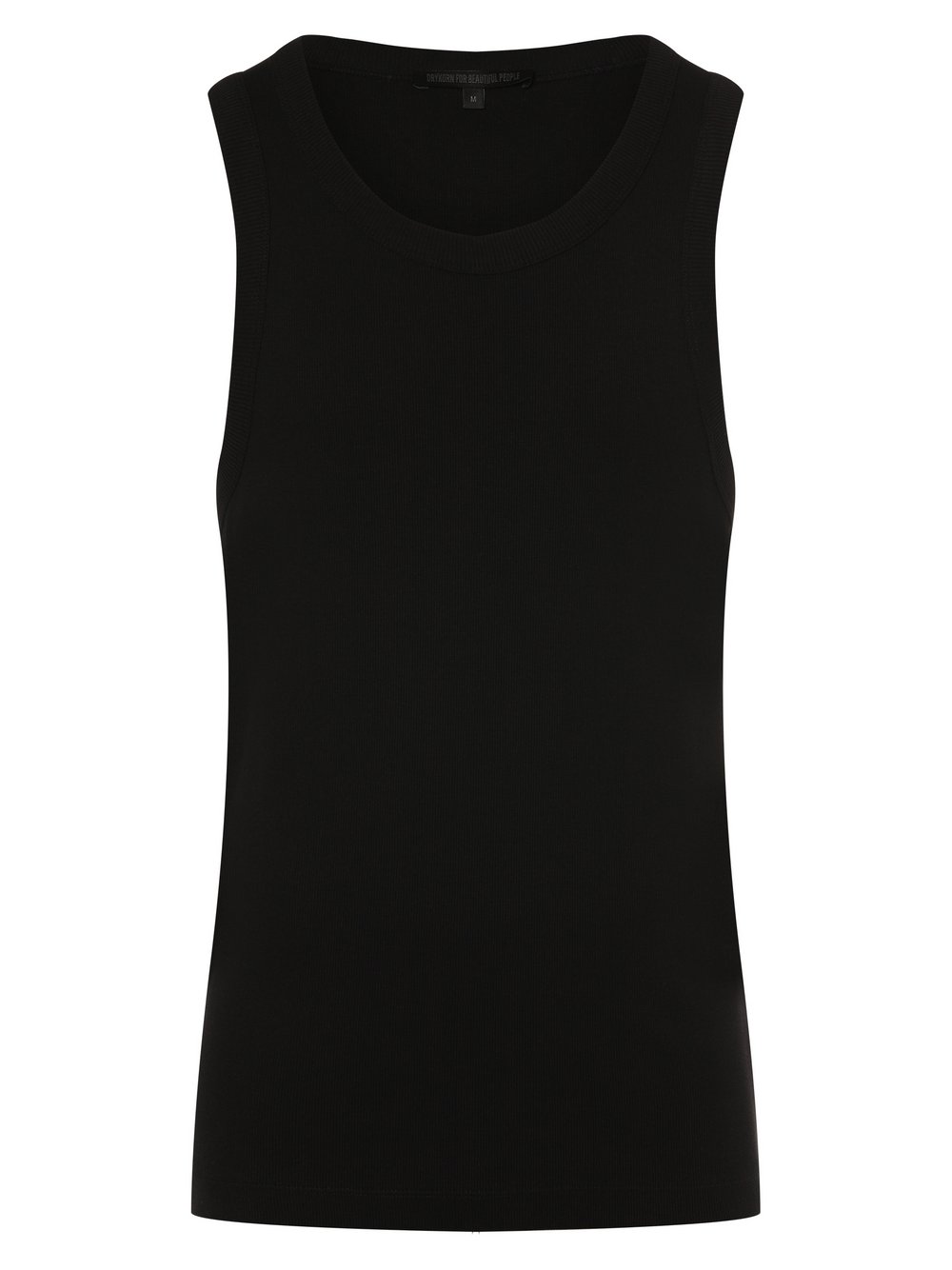 Drykorn Tanktop Herren Baumwolle schwarz, M