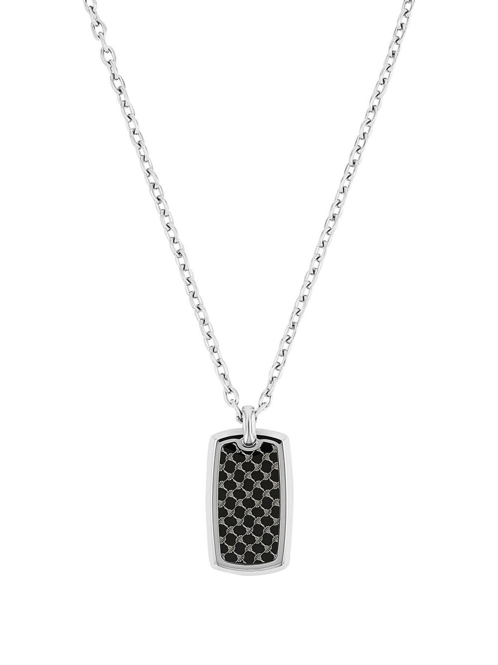 Joop Accessoires Kette mit Anhänger Herren Edelstahl silber, 52