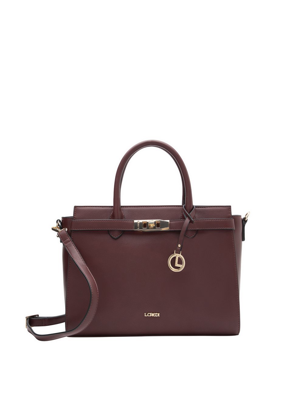 L.Credi Handtasche Damen rot, ONE SIZE