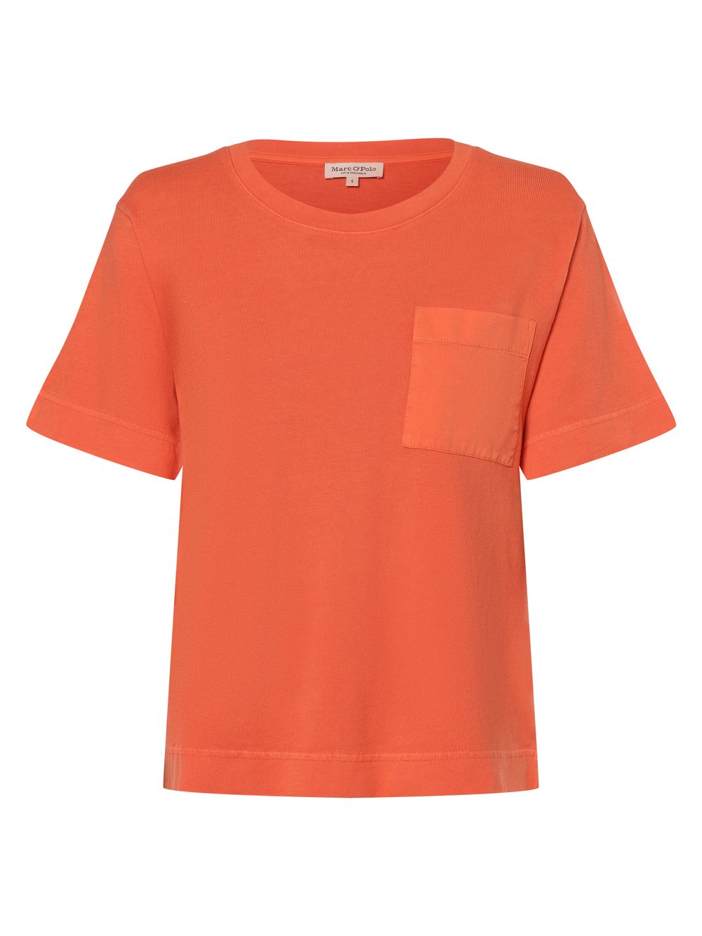 Marc O'Polo T-Shirt Damen Baumwolle orange, XS