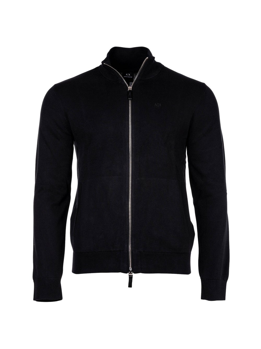 Armani Exchange Sweatjacke Herren Baumwolle schwarz, M