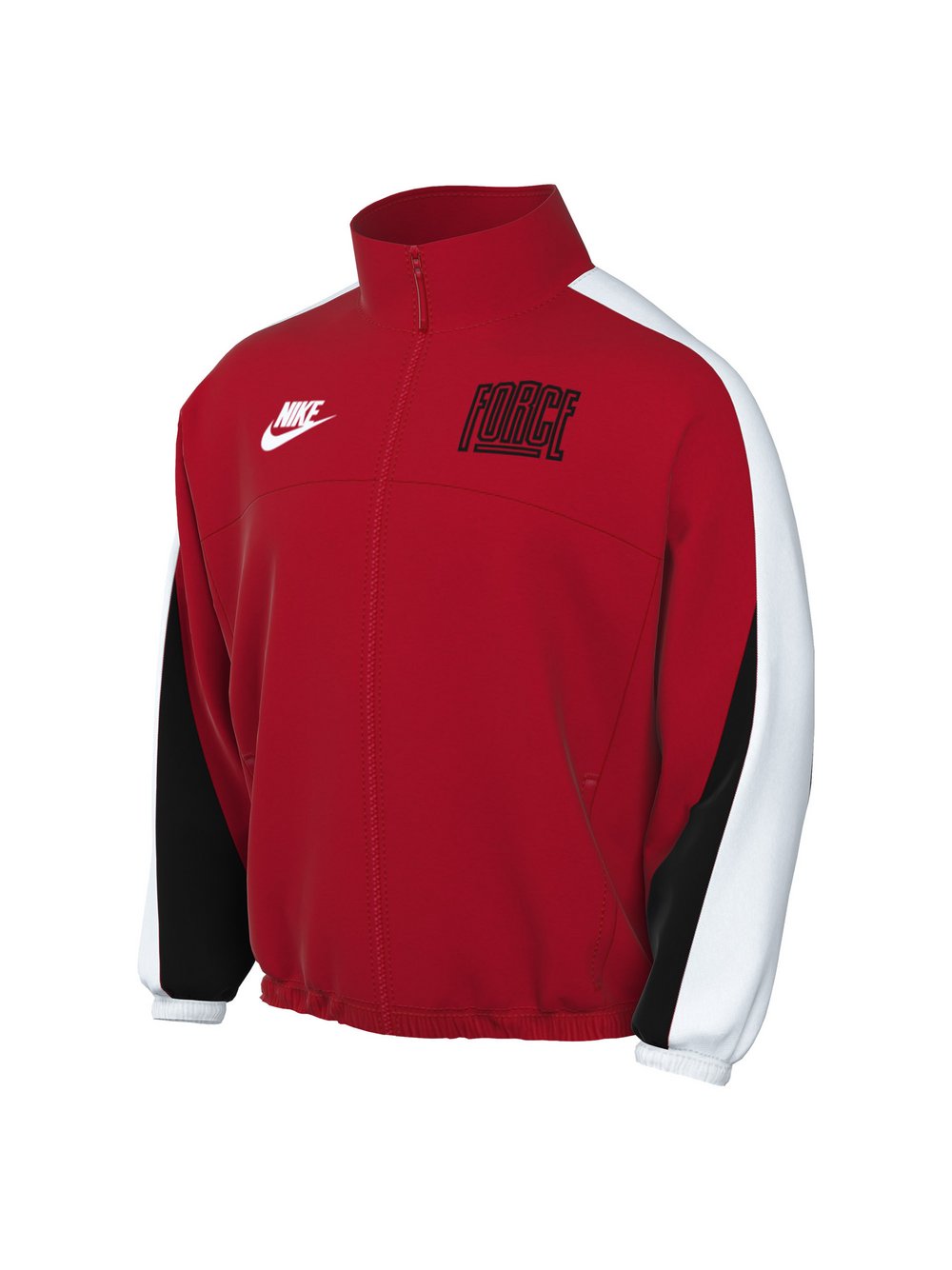 Nike Sweatjacke Herren rot gemustert, XXL