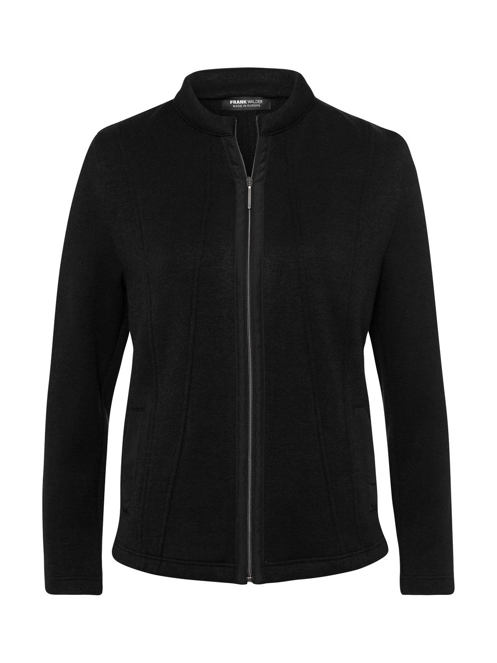 Frank Walder Strickjacke Damen Viskose schwarz, 48