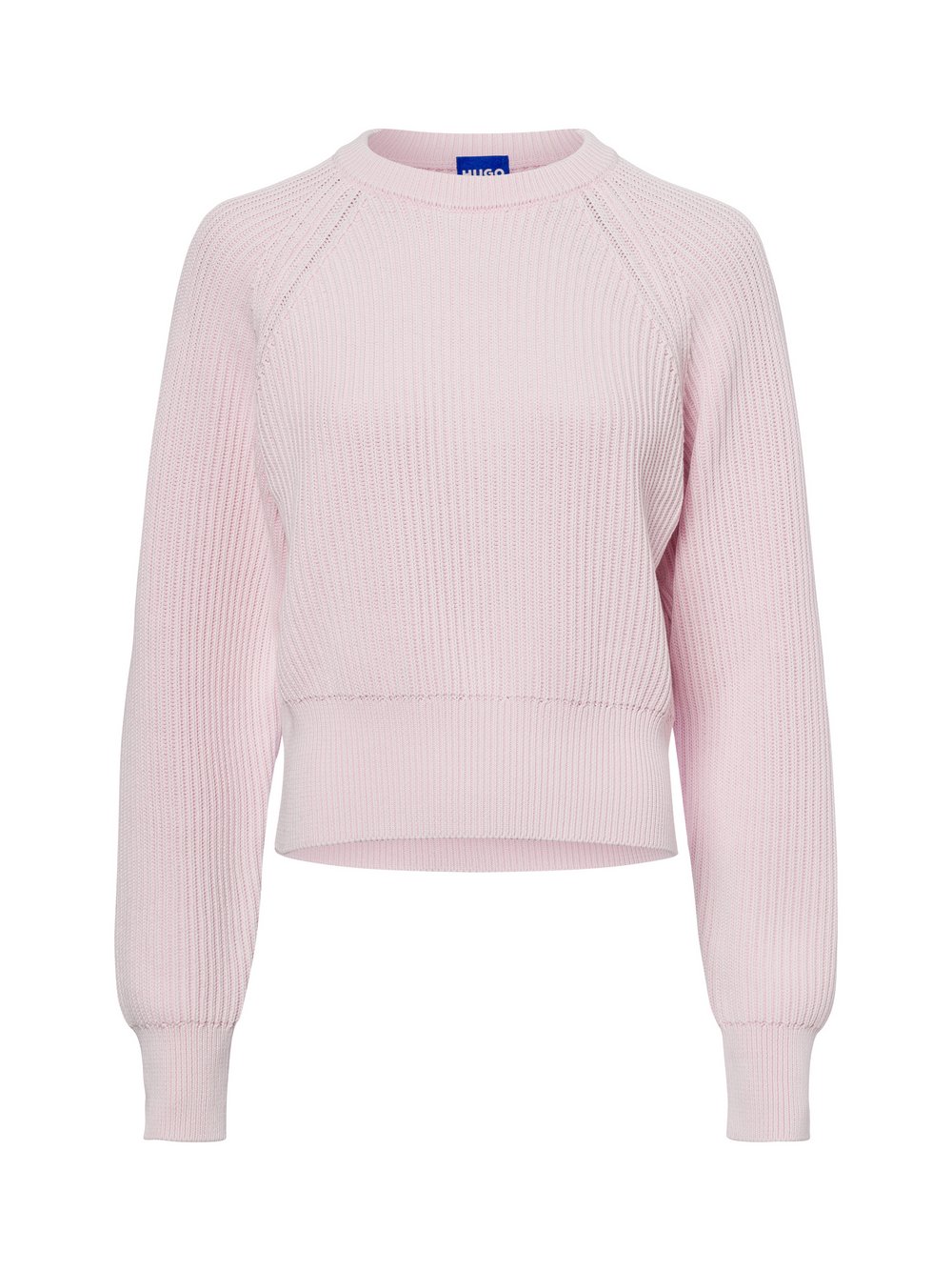 HUGO BLUE Pullover Damen Baumwolle rosa, XS