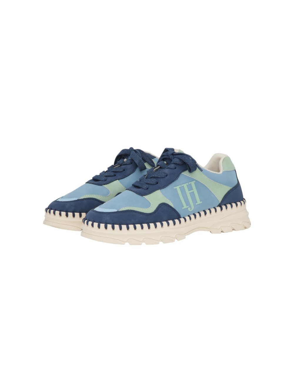 Ilse Jacobsen Sneaker Damen blau gemustert, 40