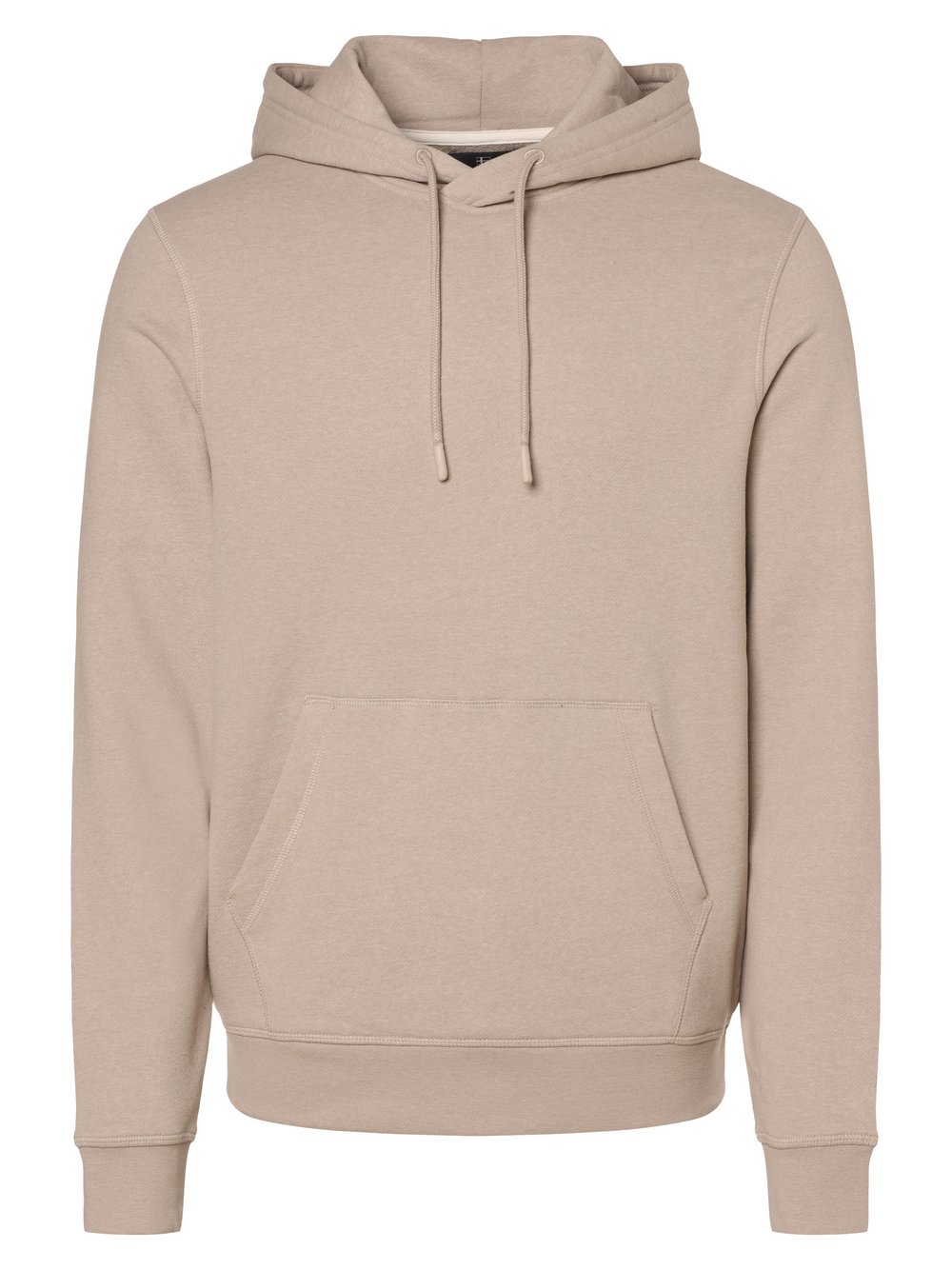 Nils Sundström Kapuzenpullover Herren Baumwolle beige, XL