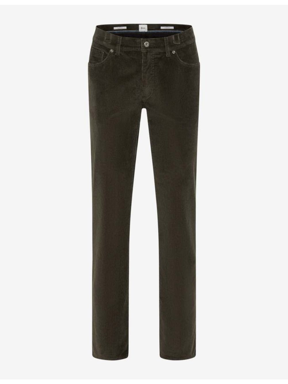 Thumbnail - BRAX Cordhose Herren Baumwolle grün, 36-32