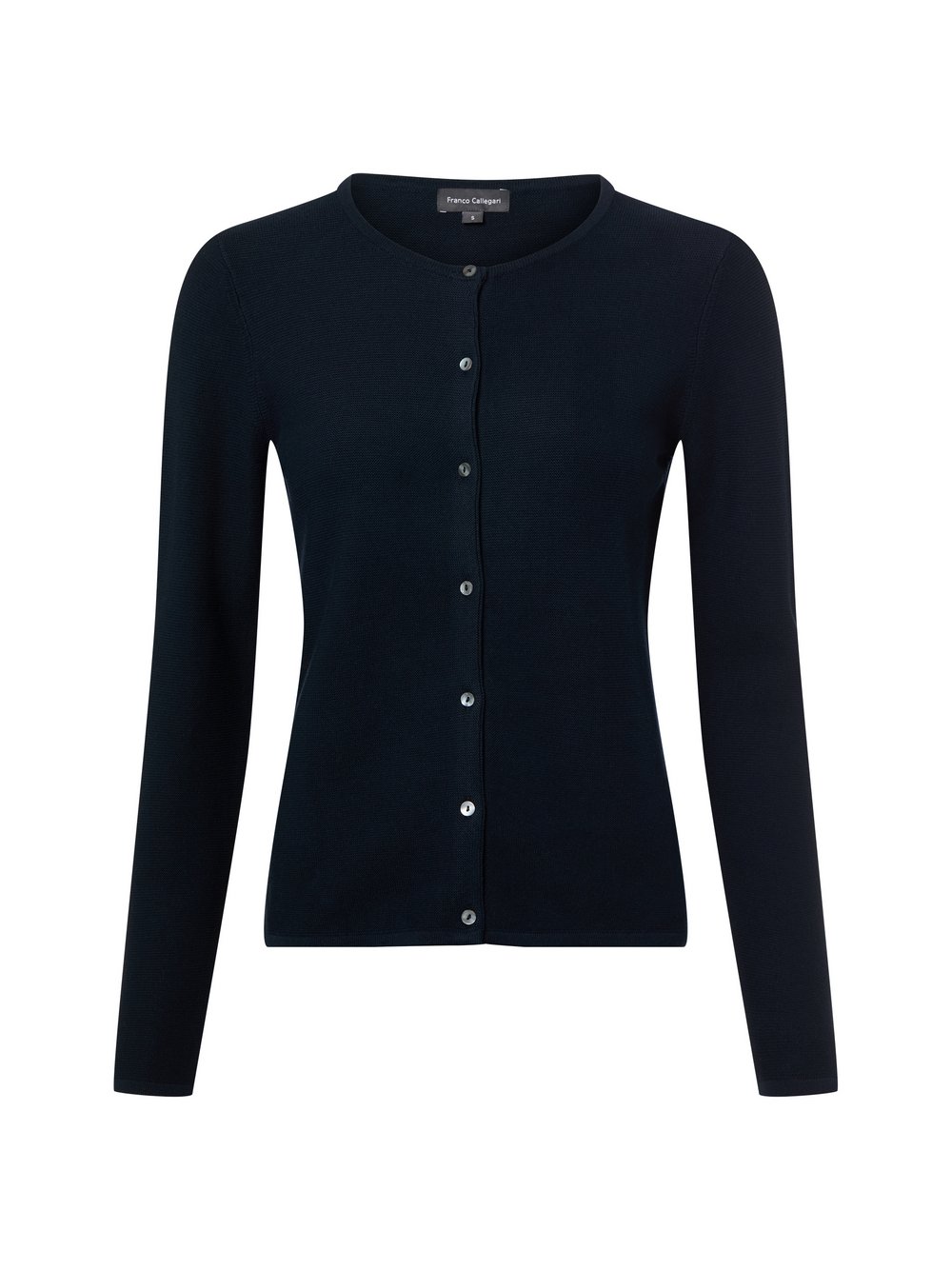 Franco Callegari Strickjacke Damen Baumwolle blau, M