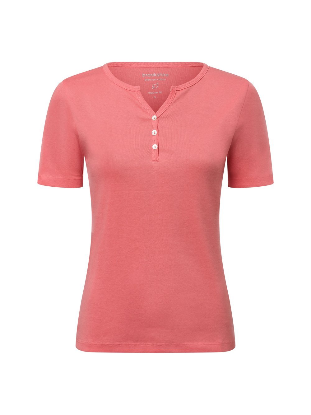 brookshire T-Shirt Damen Baumwolle orange, S