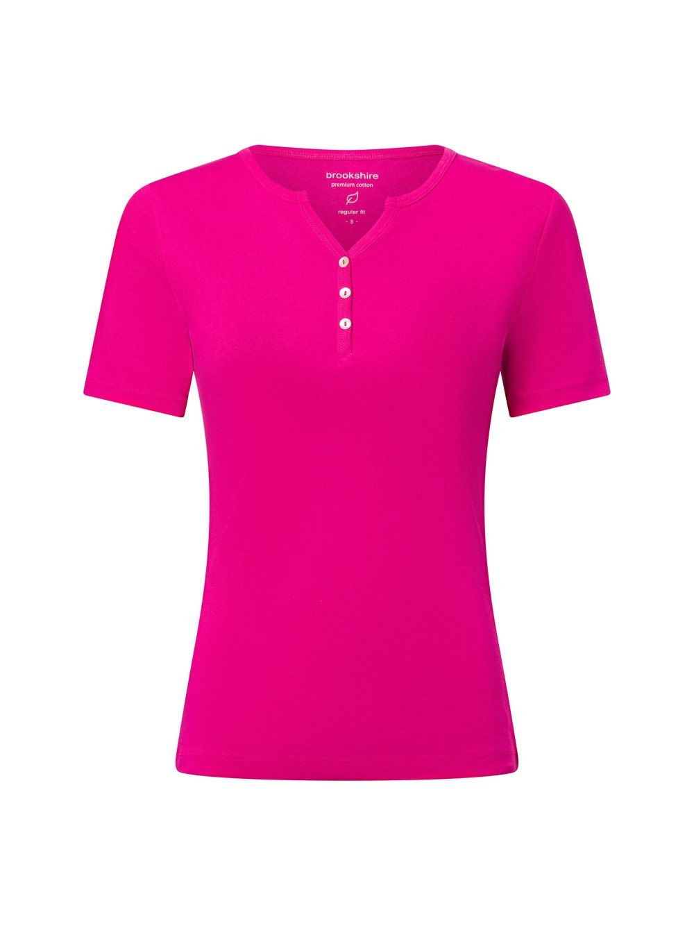 brookshire T-Shirt Damen Baumwolle pink, L