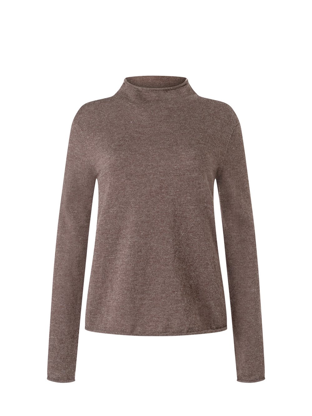 Thumbnail - MAERZ Strickpullover aus Merinowolle Damen Schurwolle mehrfarbig meliert, 38