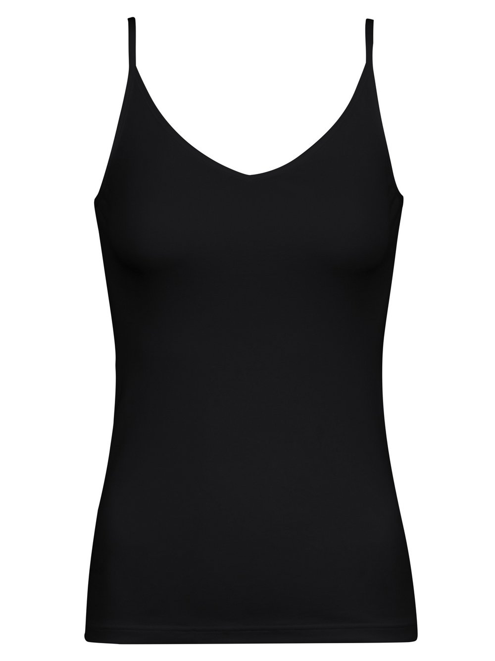 Mey Spaghetti Top Damen schwarz, XXL