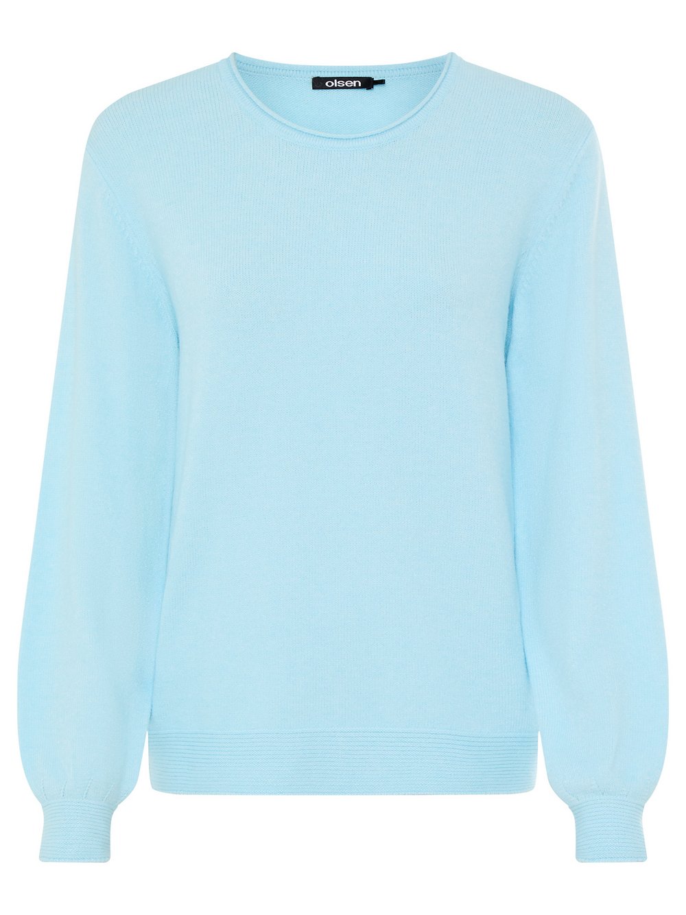 Olsen Strickpullover Damen Feinstrick blau, 38