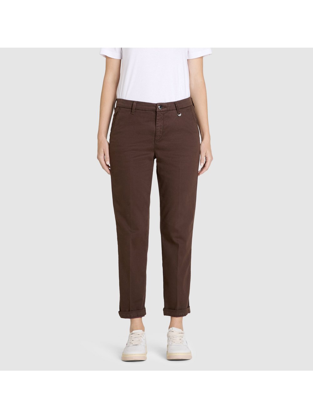 Thumbnail - MAC Hose Damen Lyocell braun, 38