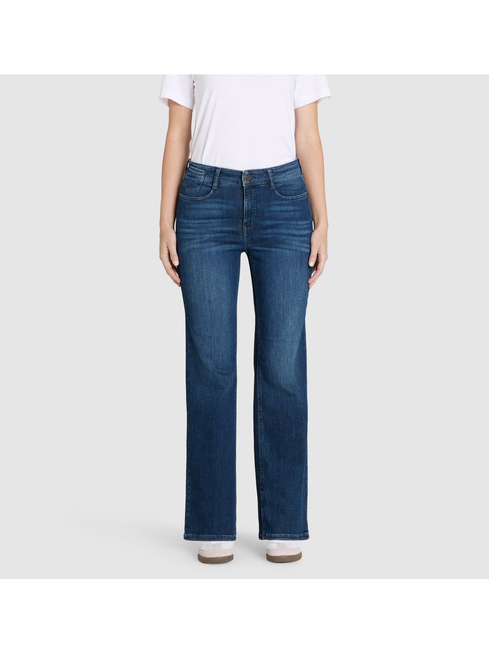 Thumbnail - MAC Jeans Damen Baumwolle blau, 40-30