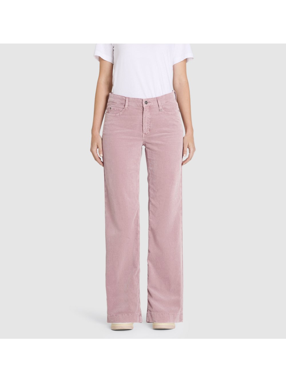 Thumbnail - MAC Cordhose Damen Baumwolle rosa, 44-32
