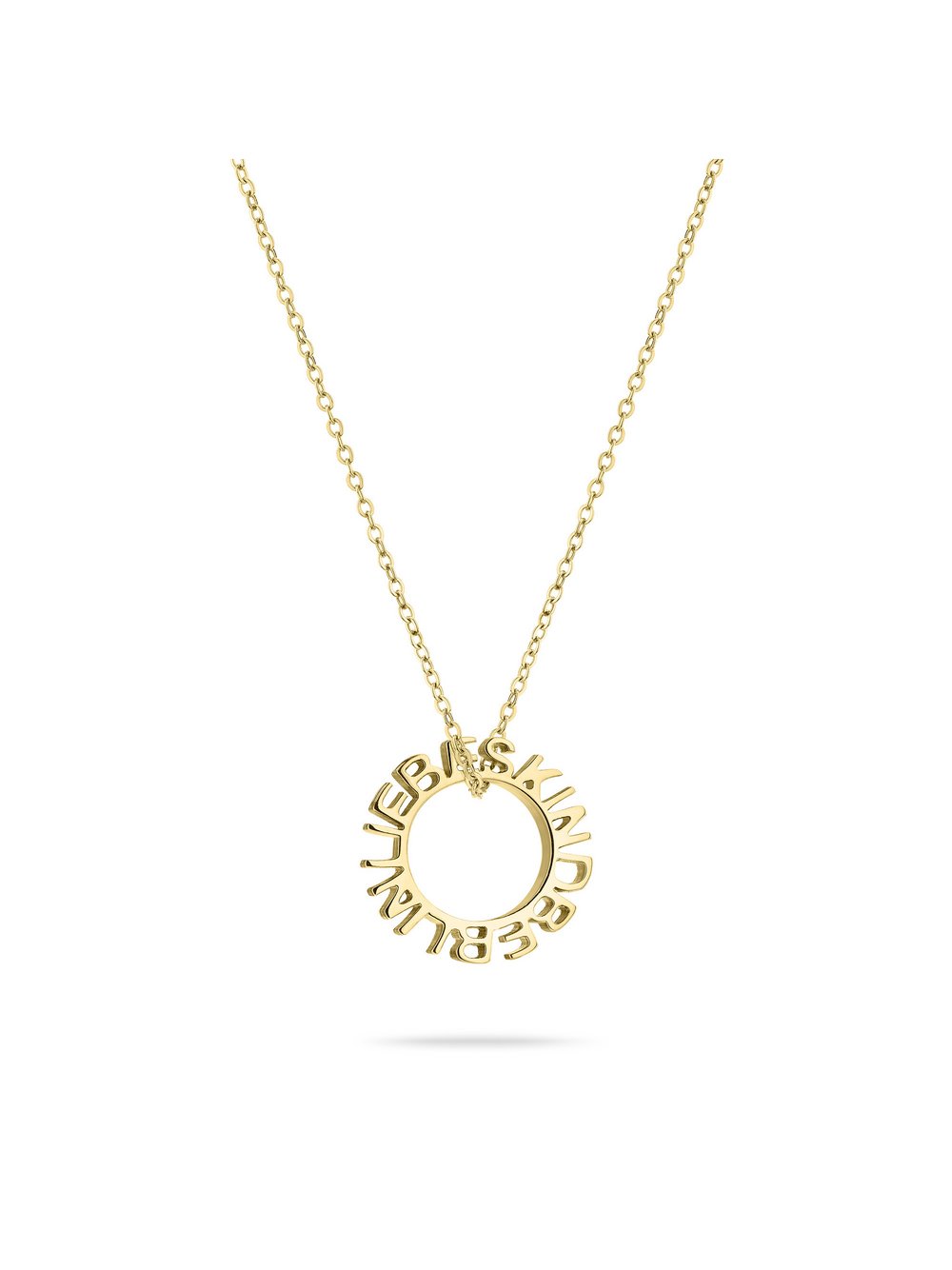 Thumbnail - Liebeskind Berlin Halskette Damen Edelstahl gold, ONE SIZE