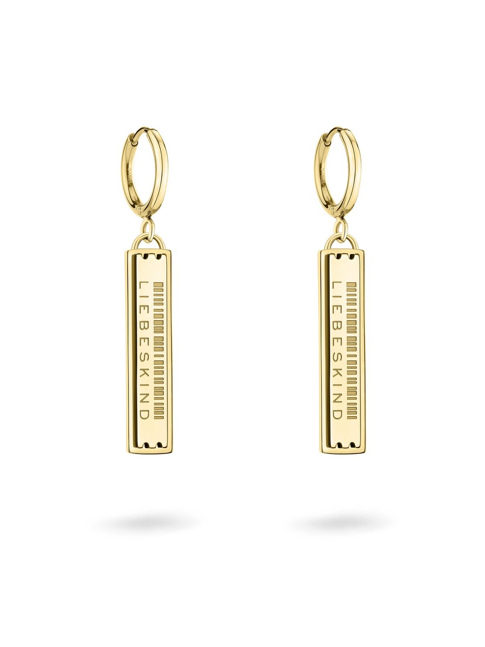 Liebeskind Berlin Secure Tag Icon Damen Edelstahl gold, ONE SIZE
